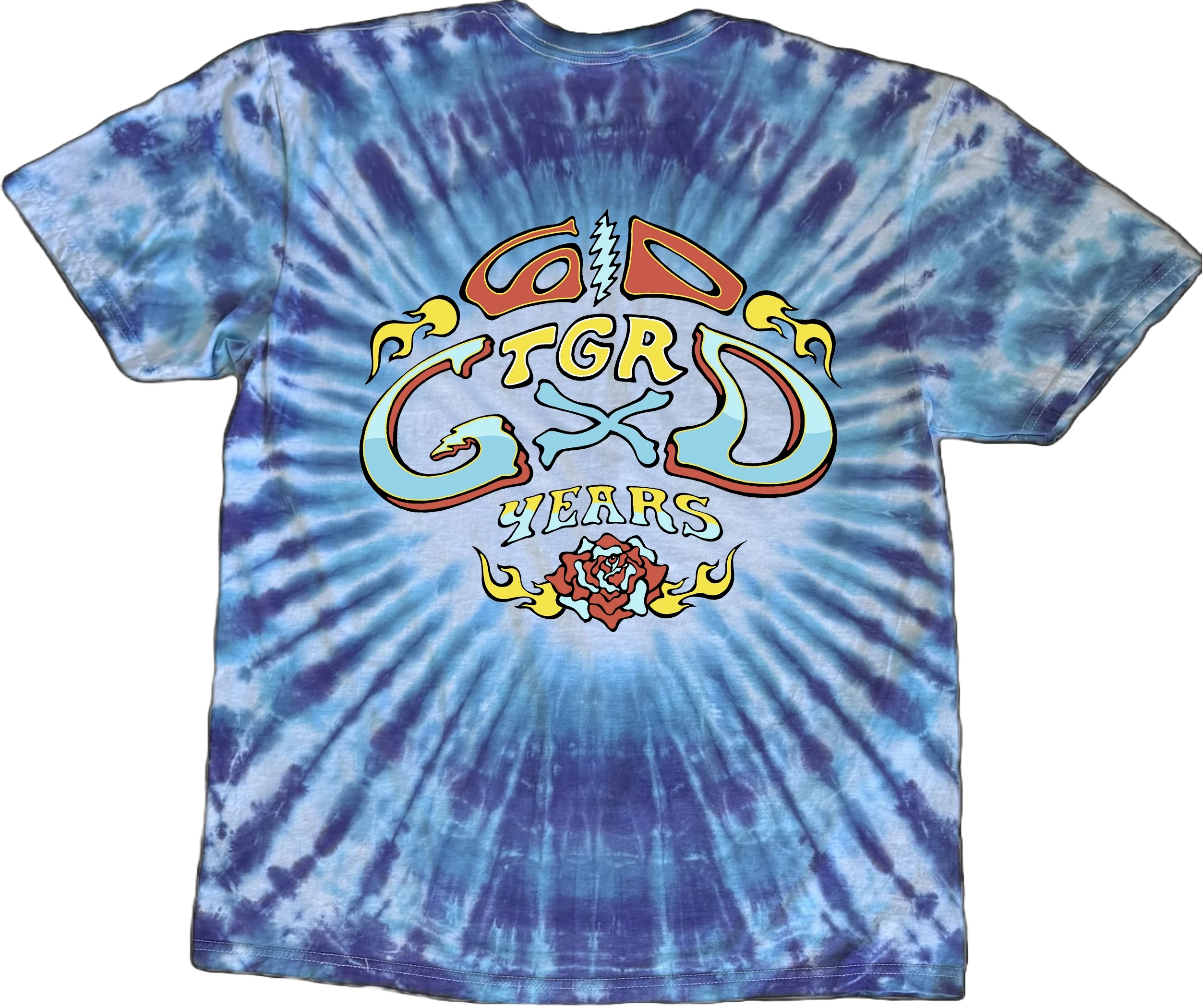 Grateful Dead x Peter Forsythe 60th Tee - Purple Tie Dye