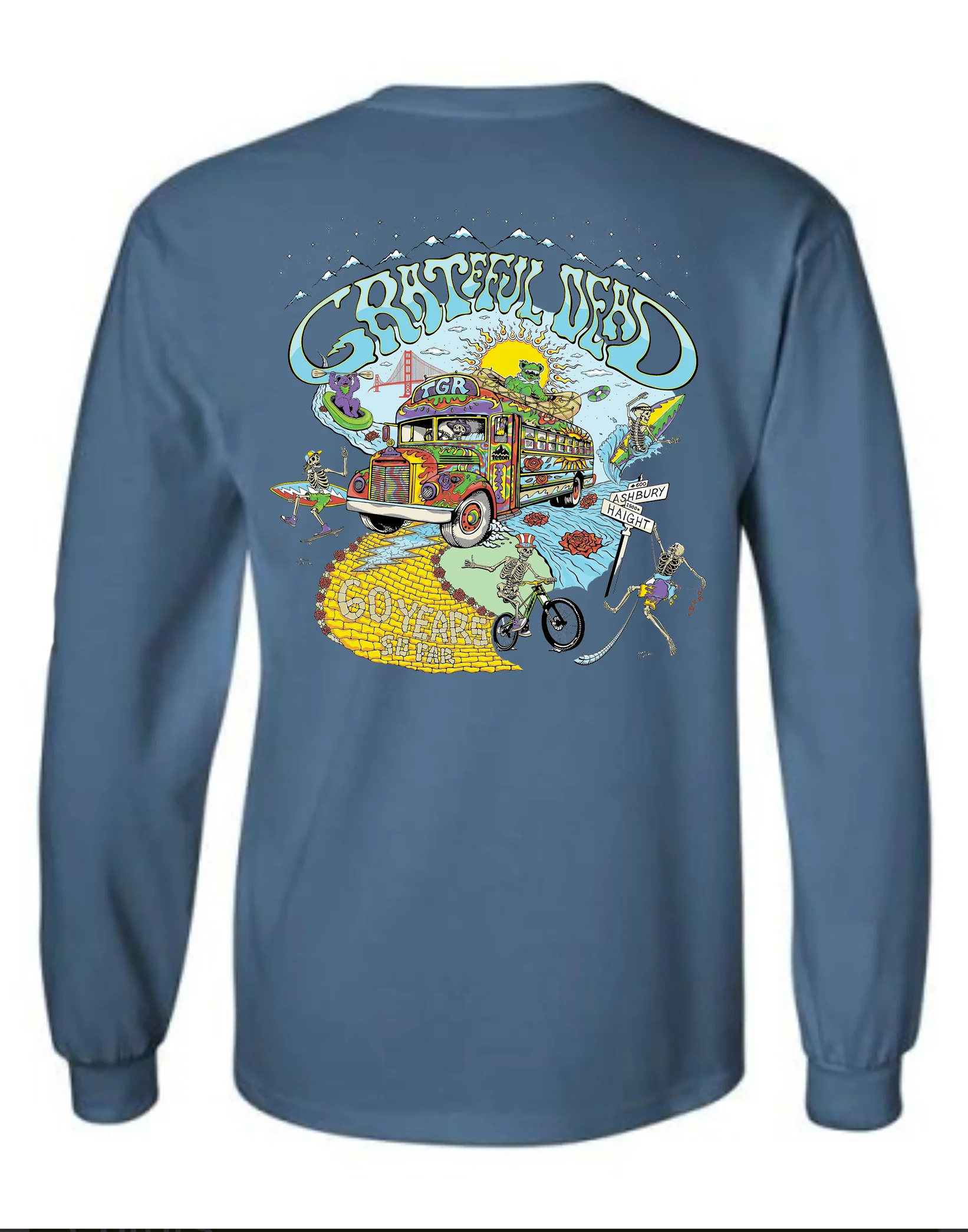 Grateful Dead 60th x Peter Forsythe Long Sleeve Tee