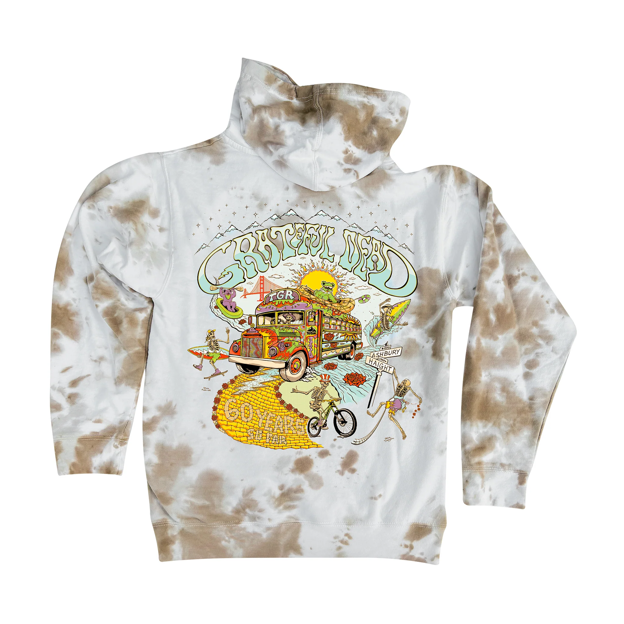 Grateful Dead 60th x Peter Forsythe Hoodie - Khaki