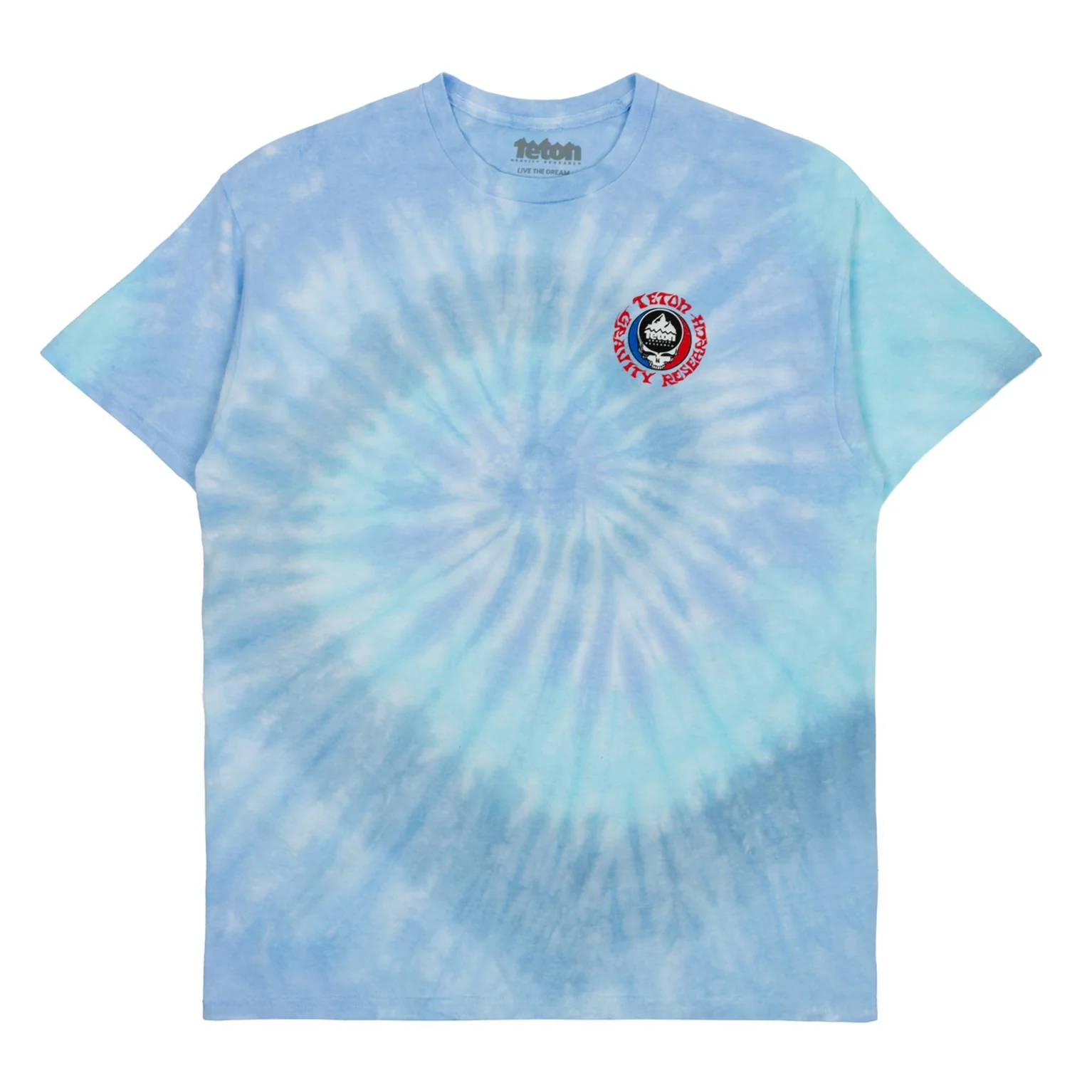 TGR x GD River Bear Tee - Blue Tie Dye