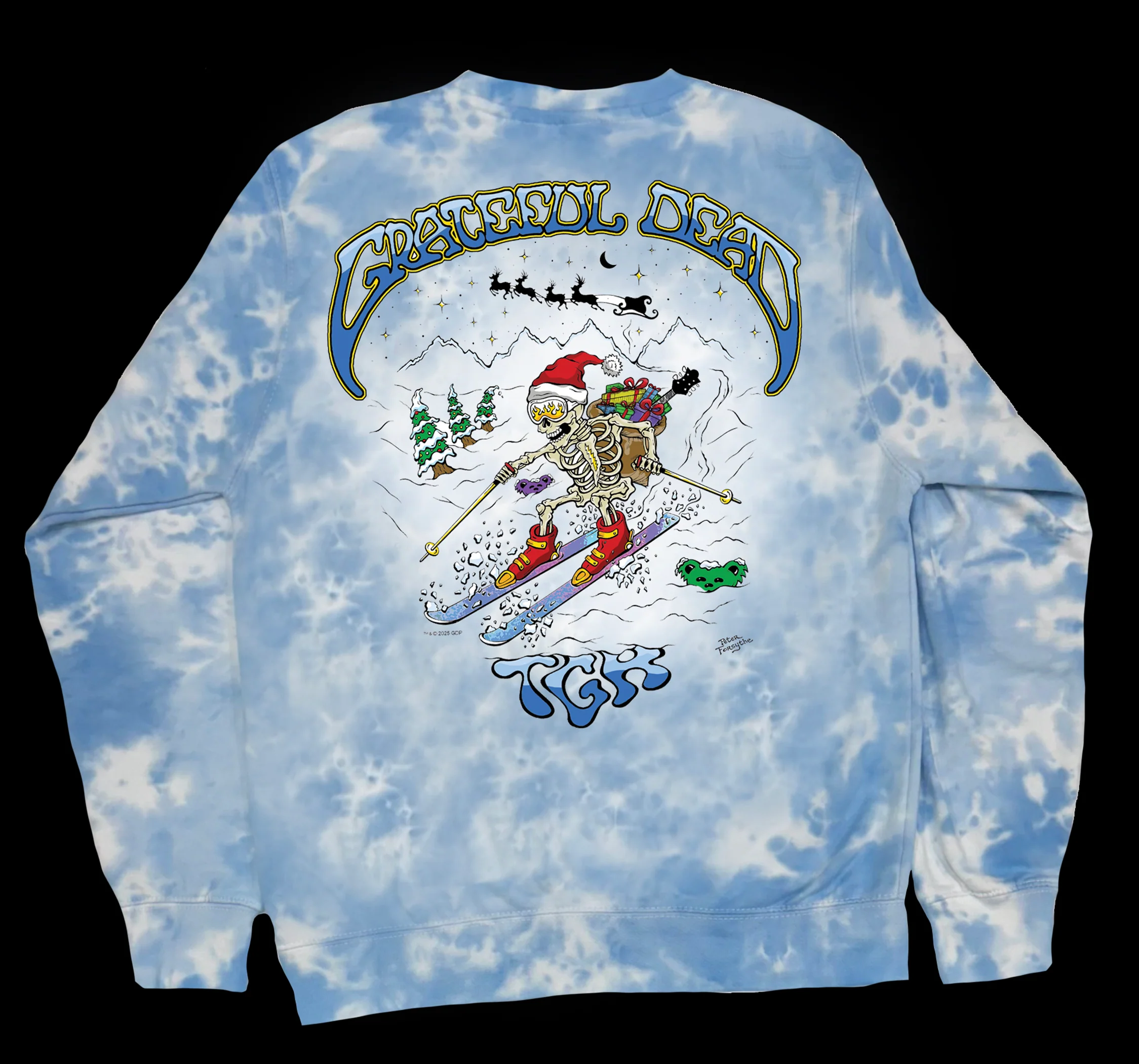 Grateful Dead x Peter Forsythe - North Pole Powder Run Crewneck