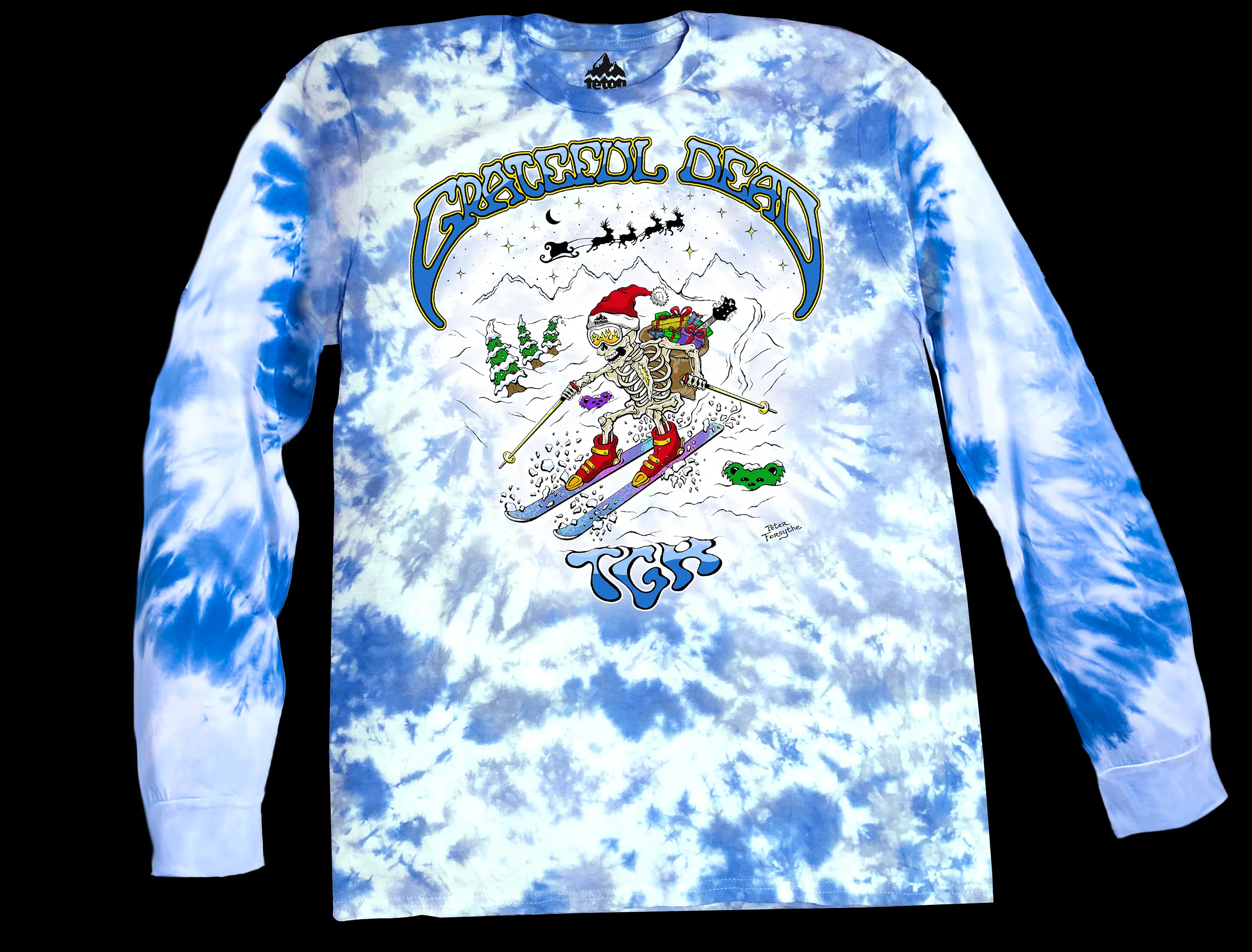 Grateful Dead x Peter Forsythe - North Pole Powder Run Long Sleeve