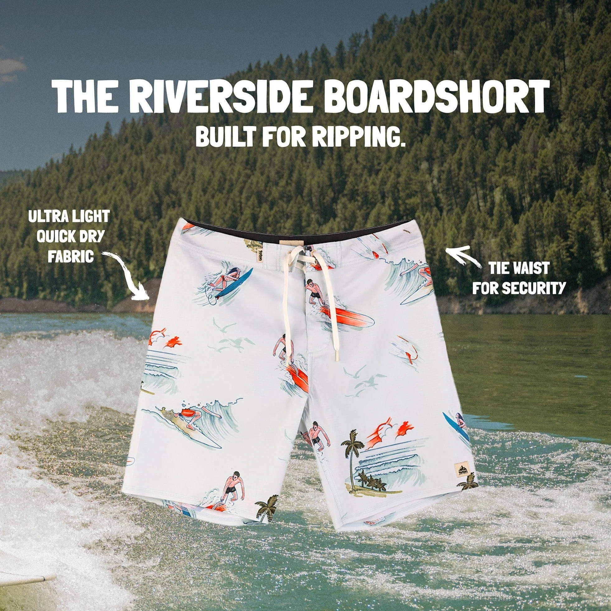 Men's Riverside Boardshort