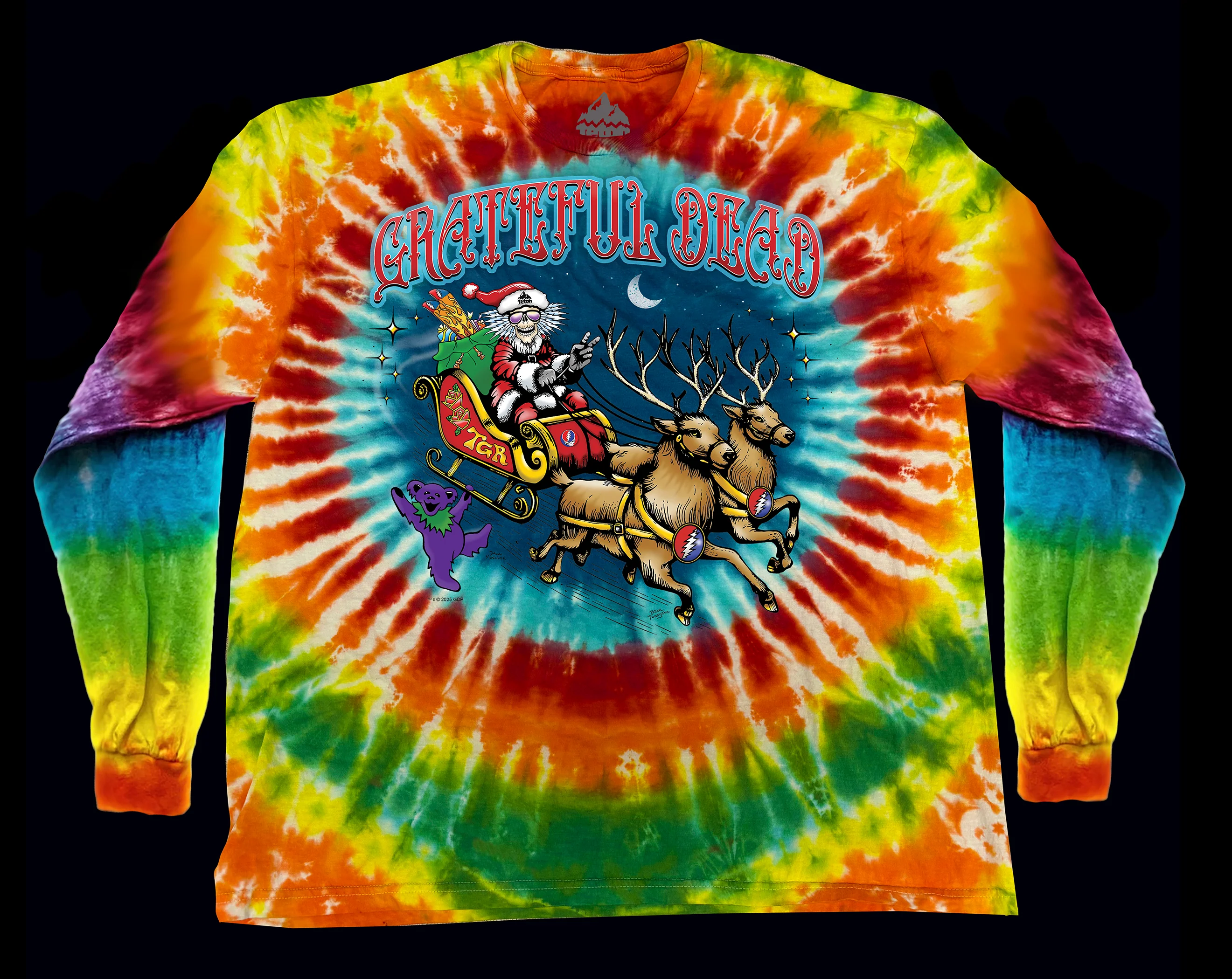 Grateful Dead x Peter Forsythe - Steal Your Sleigh Long Sleeve