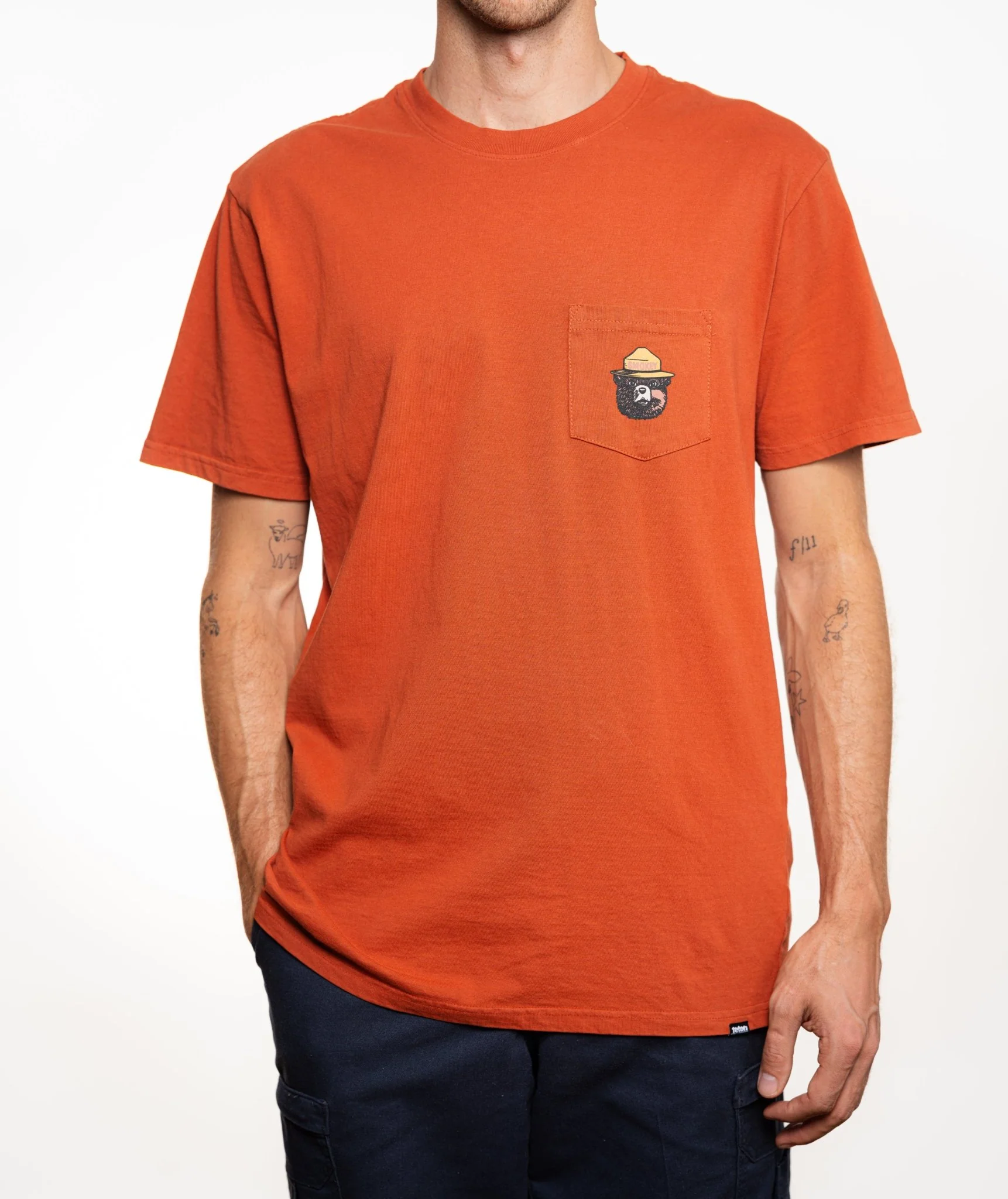 Smokey Bear x TGR Smokey Pocket Tee 3 Smokey Bear x TGR Smokey Pocket Tee