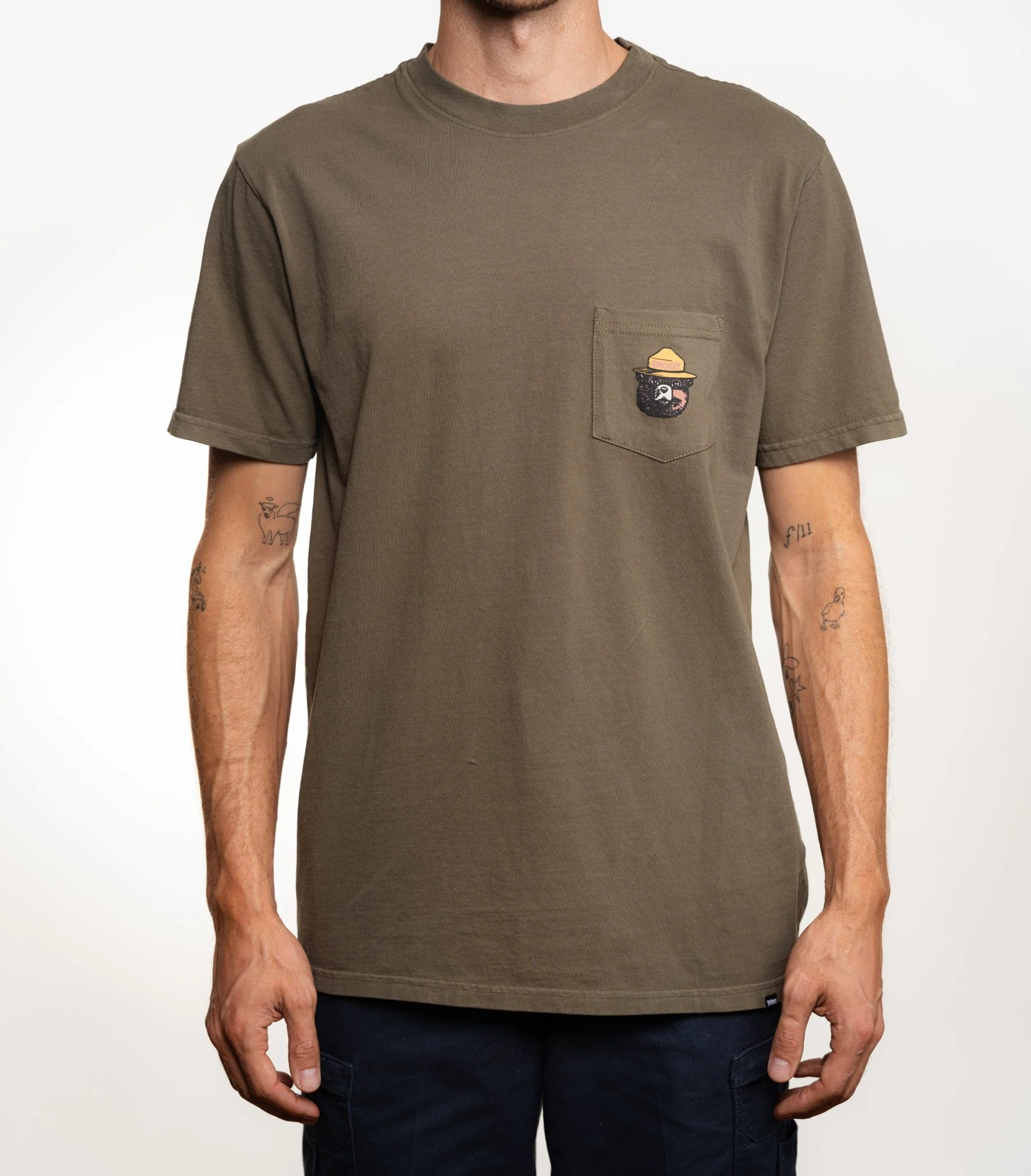 Smokey Bear x TGR Smokey Pocket Tee 6 Smokey Bear x TGR Smokey Pocket Tee
