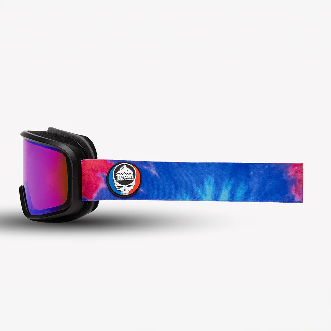 Realm Fixed Frame Goggles - Grateful Dead x TGR "Steal Your Face"
