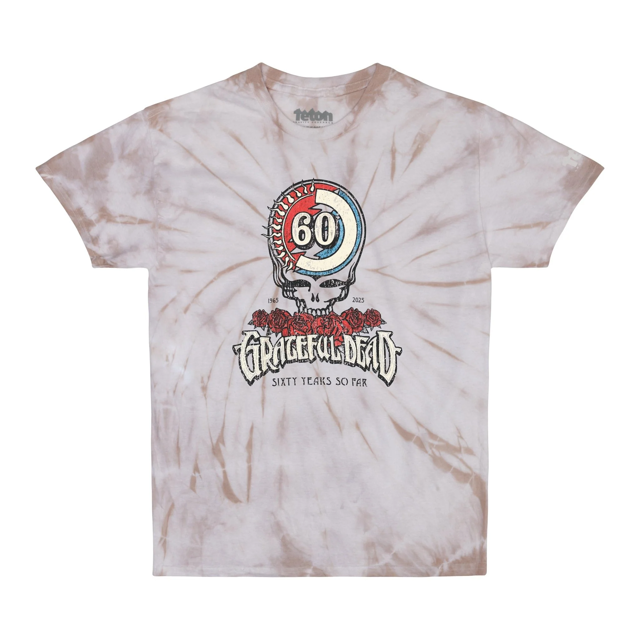 Grateful Dead 60th x TGR SYF Tie-Dye Tee - Spider Taupe
